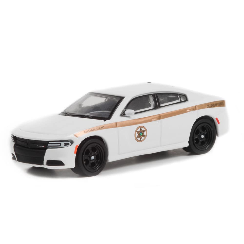 GREENLIGHT DODGE CHARGER PURSUIT ABSAROKA COUNTY SHELIFF Greenlight Scale Dodge Charger Pursuit Absaroka County 164SCALE "2015 - DEPARTMENT" 164