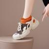 High-Style Couple Sneakers with Non-Slip Rubber Insole Breathable Woven Mesh PU Insole for Spring Season for Mountaineering
