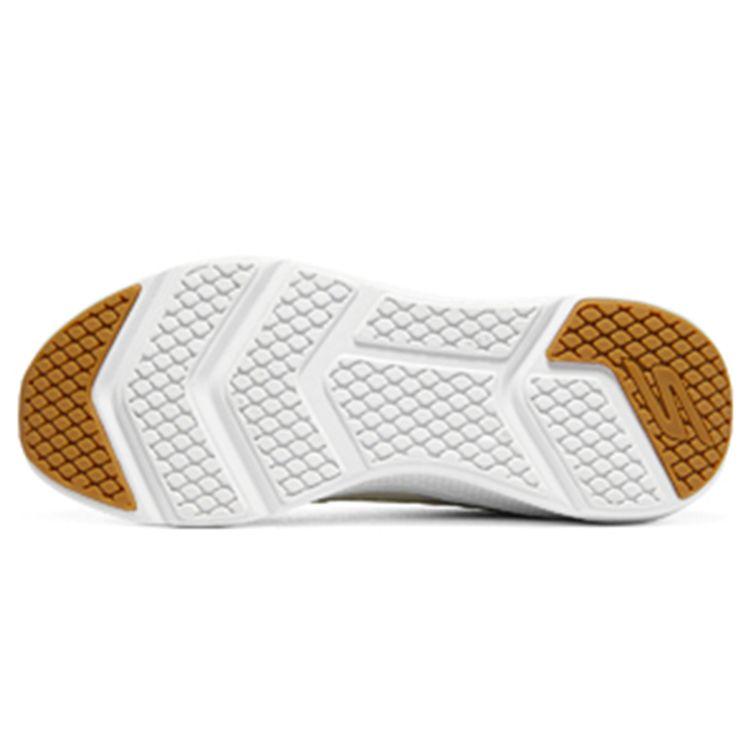 Skechers Go Run Elevate Comfortable Versatile Low-Top Casual Running Shoes Men Sneakers White Gray 220322-WGY