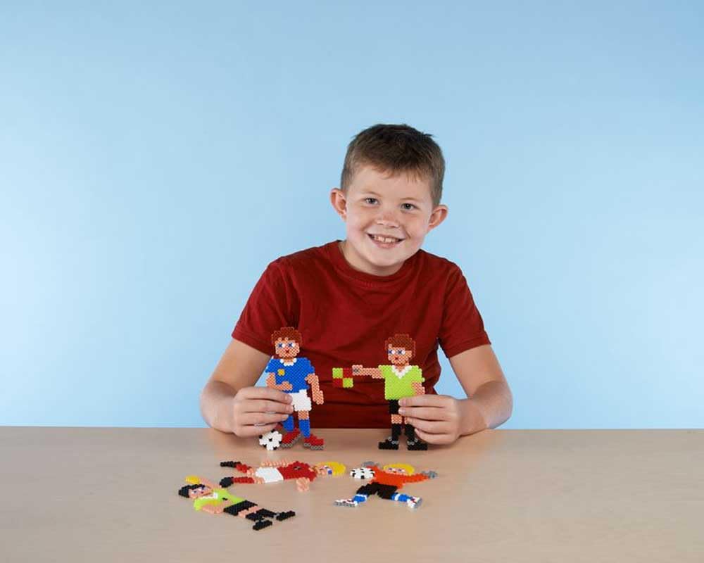 Hama Bornelund Malte Haaning Hama Beads, Blue (Solid Color), for Ages 4 and Up, MH207-09