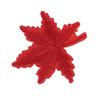 Embroidery Label Maple Leaf Hotel Linen Patch Hole Decal Down Jacket Patch Sticker Embroidery Cloth Sticker