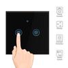 Touch Switch Panel - Onever - 86 Type - Compatible Ios/android - 2200w - Black