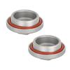 2x Valve Adjuster Cover Cap O-Ring For Suzuki QuadRunner LT LT-F 125 160 185 230