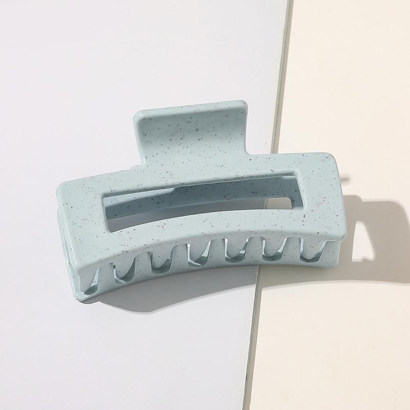 

1 шт. Большой размер Матовые заколки для волос Конфетный цвет Геометрическая заколка Квадратные полые Ацетатные зажимы для волос Зажимы-бананы Аксессуары для волос