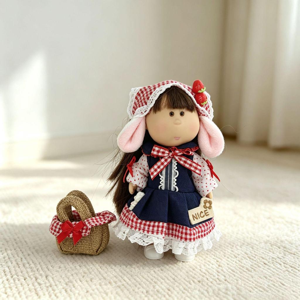 14cm Spanish Mia Potato Doll Clothes Set for 8/12 Scale BJD Dolls