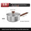 KOBACH 316L Edelstahl Babykost Milchtopf mit Dampfeinsatz