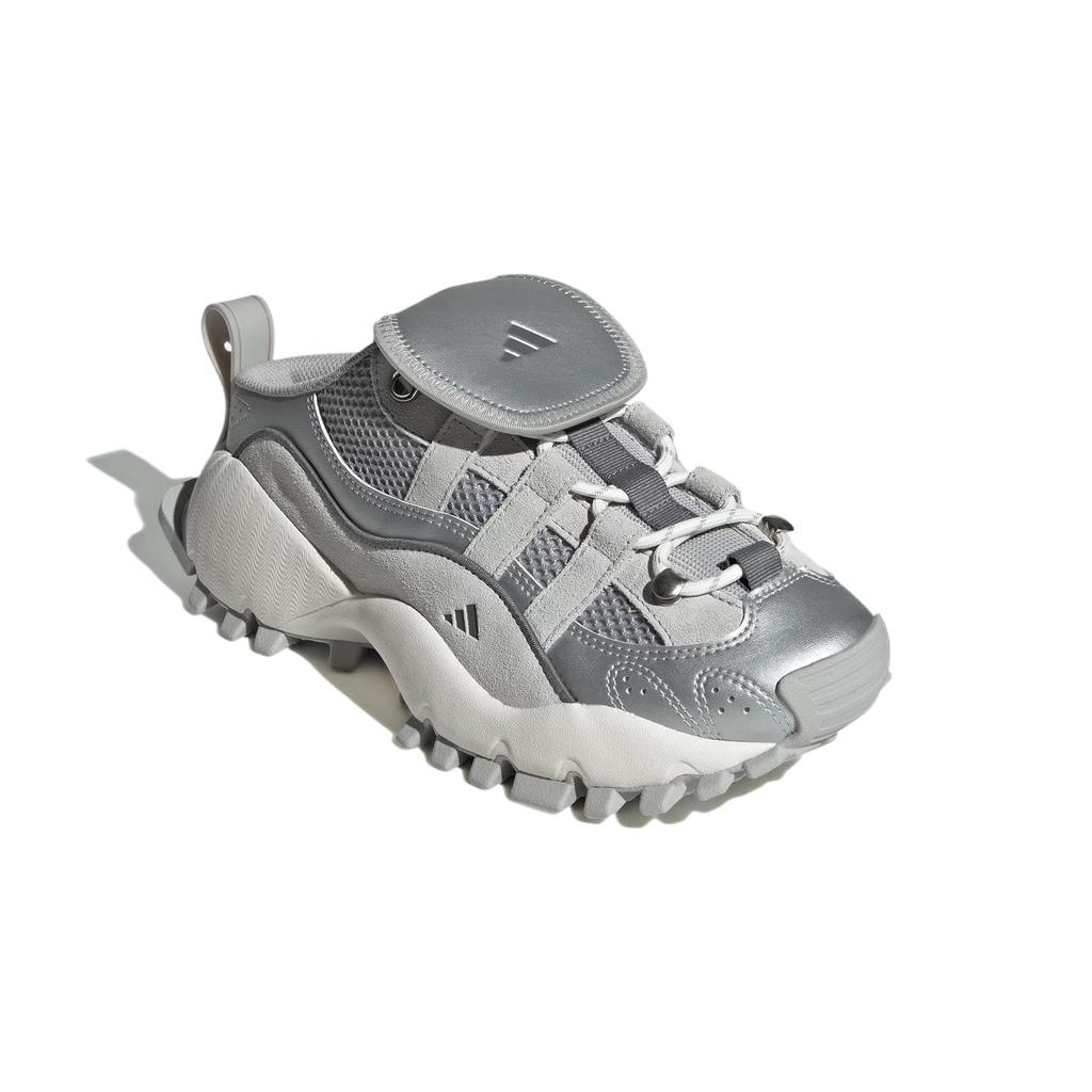 Adidas Fos Seeulater Mule Comfortable Fashion Trendy Versatile Low Top Casual Shoes Women Casual Shoes Metallic-Silver IH4643