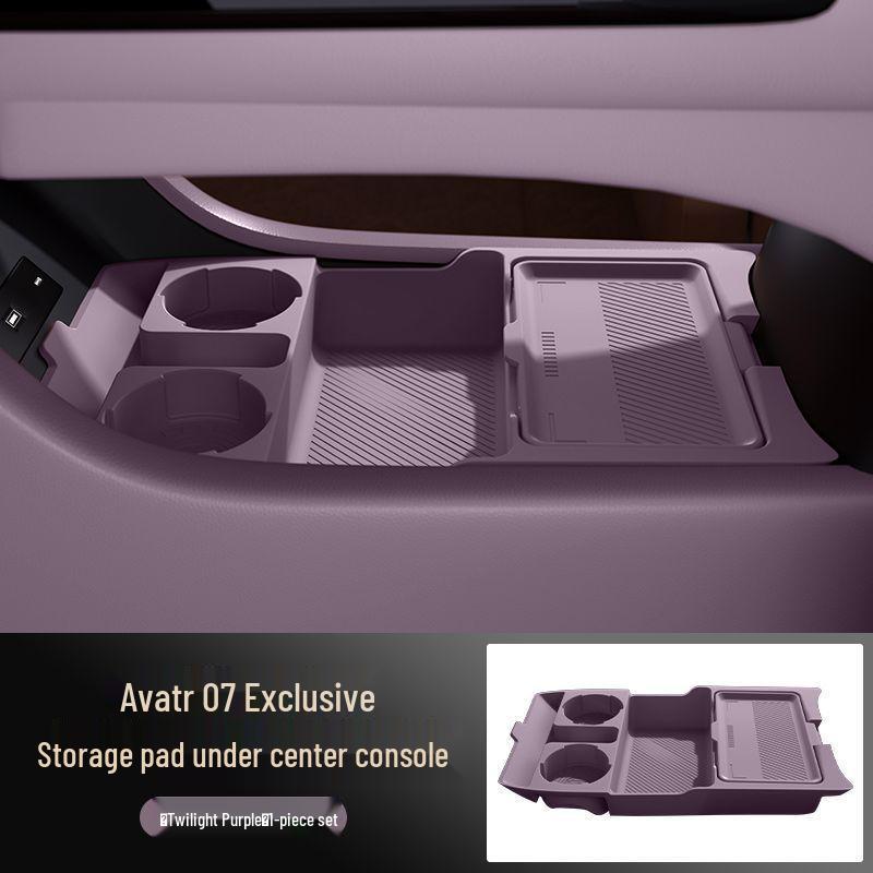 

Avatar 07 Center Console Silicone Storage Box - New Car Interior Accessory