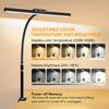 LED Touch Control Eye-Caring Clamp Desk Lamp for Office Home 5 Color Stepless Dimming 10W Eye-Care Architect Table Lamp PC Light