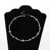 Five-pointed Star Aesthetic Necklace Diamonds Inlay Simple Clavicle Chain Women Girls Wedding Jewelry Birthday Gift