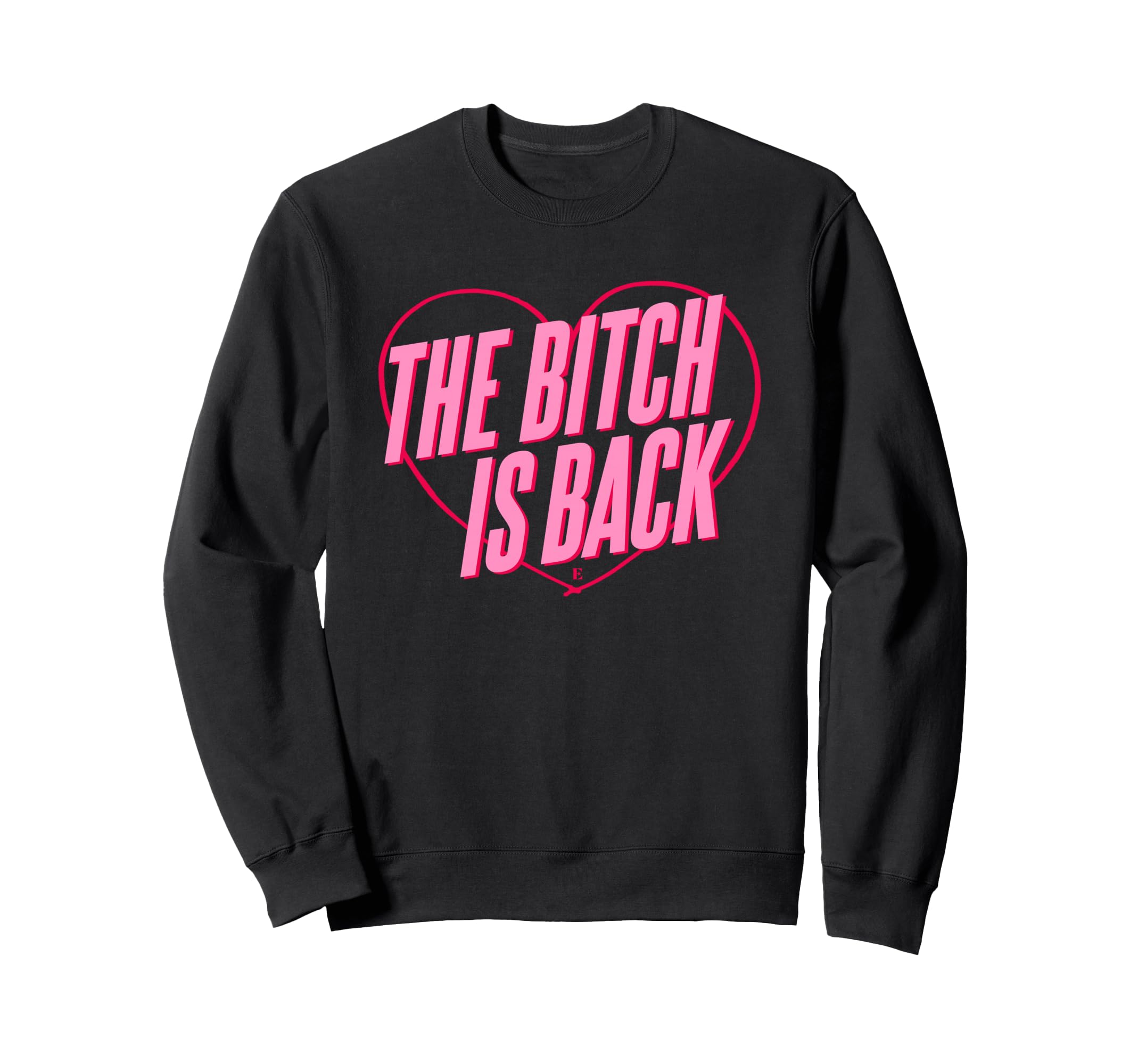 Официальная толстовка Элтона Джона The Bitch Is Back с сердцем