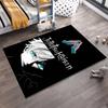 Anime Rug with Jujutsu Kaisen Design, Gojo Satoru Illustration Carpet Suitable for Use As an Anti-slip for Living Room Bedroom Sofas