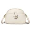 Women's Crossbody Bag Soft Leather Small Square Bag Multi-Compartment Shoulder Bag