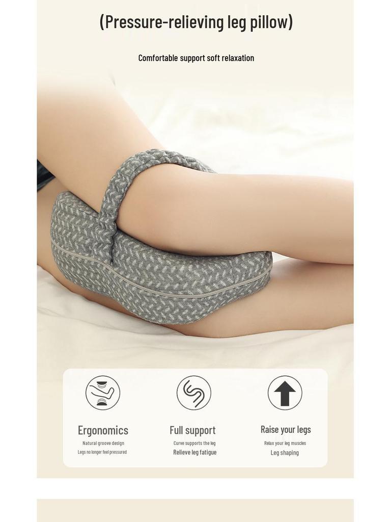 Almofada Lateral Removível e Lavável para Pernas para Idosos e Mulheres Grávidas
