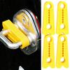 Universal Car Door Lock Damper Buffer Pad Sound Insulation Shock Absorber Silicone Gasket for Auto Interior Decor Accessories