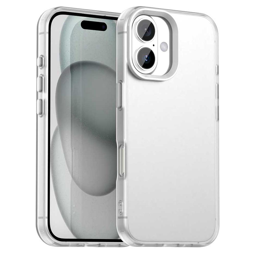 For iPhone 17 Case PC+TPU+PET Matte Anti-Drop Phone Back Cover