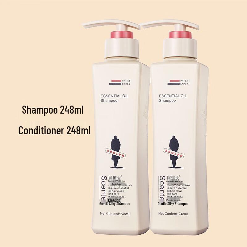 

Adolph Anti-Dandruff Shampoo & Conditioner 248ml Set