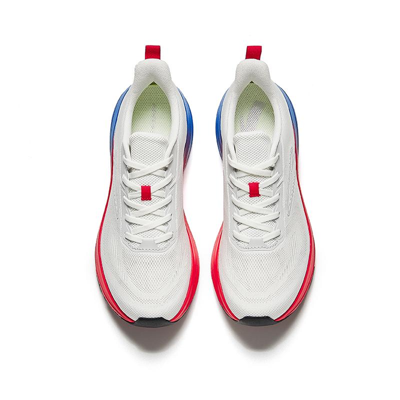 Anta Running Series Mesh Comfortable Shock Absorption Non-Slip Low-Top Casual Running Shoes Men sneakers White 112435505R-5