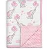 75*100CM Soft Baby Blanket for Newborn Swaddle Breathable Receiving Blanket Kids Quilt Nursery Bedding Infant Bath Towel Gift