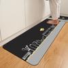 Kitchen Long Carpet, Bathroom Absorbent Diatomite Floor , Non-Slip Doormat, Foot Mat with Rubber Sole, Department Mat, Floor Mat
