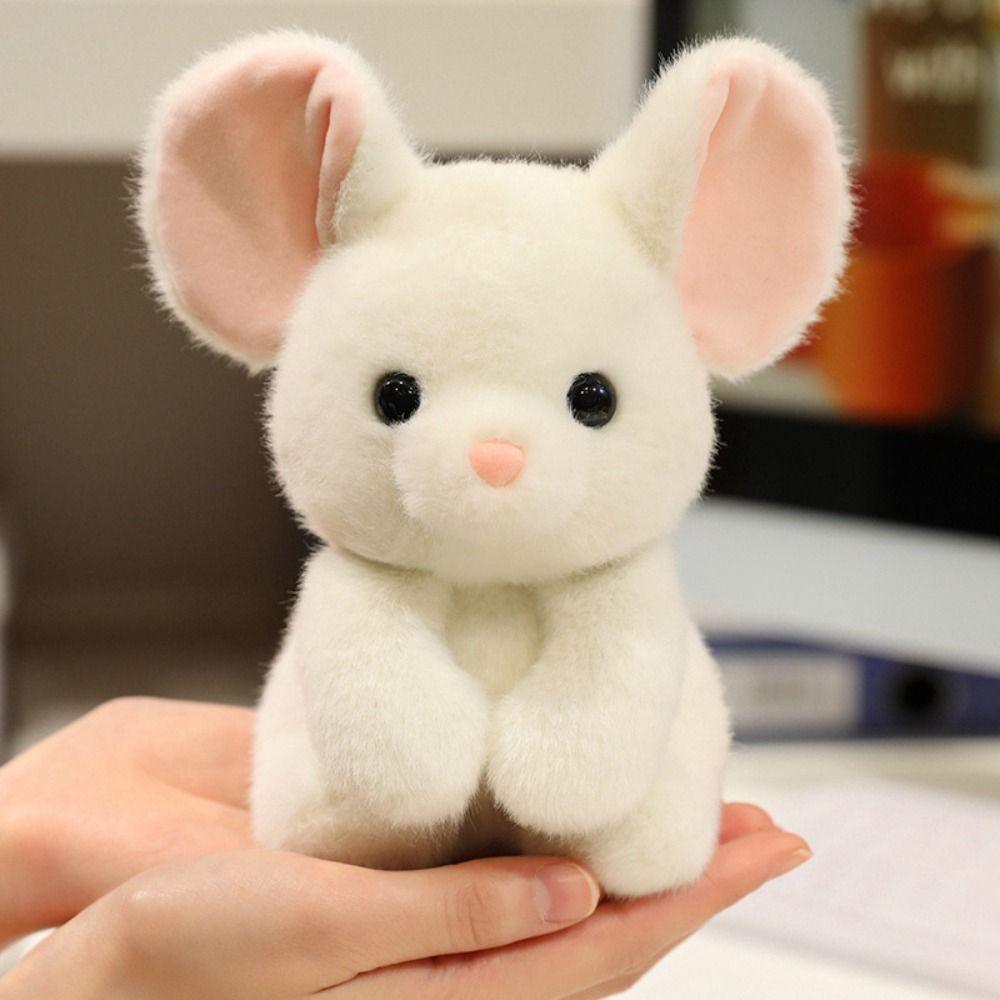Fluffy Plush Desktop Buddy Toy Sitting Cow Hug Pillow Creative Dinosaur Plush  Toy  Children's Day