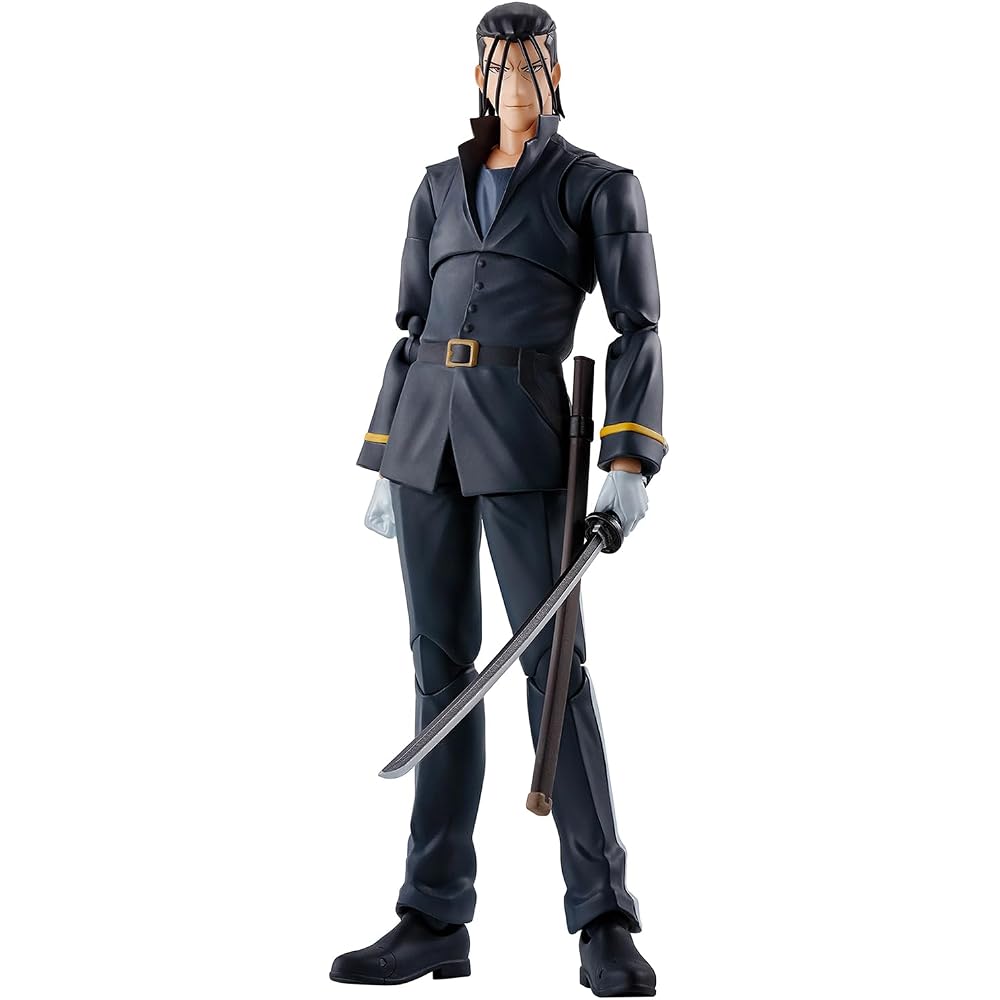 TAMASHII NATIONS S.H. Figuarts Rurouni Kenshin -Meiji Kenkaku Roman Tan- Saito Hajime Approx 165 ...