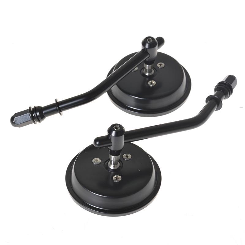 Retro chromované zpětné zrcátko pro motocykl Harley/Triumph