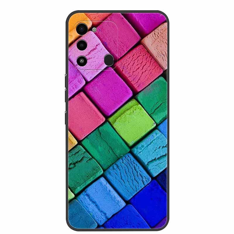 For Tecno Spark GO 2022 Case 2024 Cat Cartoon Soft TPU Silicone Phone Case For Tecno Spark 8C Cover Protective Spark8C KG5k KG5j