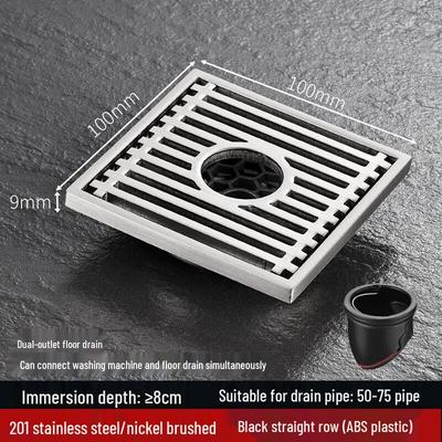 CHENDU Thickened Bathroom Washing Machine Floor Drain