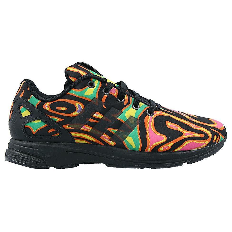 Adidas ZX Flux Tech Jeremy Scott Psychedelic Men Sneakers Multicolor Black S77841