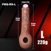 Adult Goods Cock Sleeve Dick Sleeve for Men Silicone Reusable Delay Ejaculation Penis Sleeve for Men Cock Ring Sex Toys