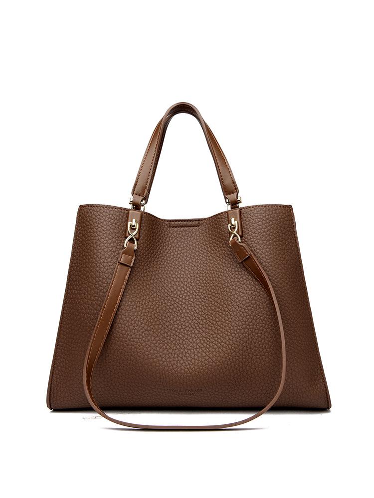 

Модная женская сумка-тоут через плечо 2024: Стильная повседневная наплечная сумка для мам