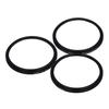 3PCS 55mm Star Filter 4 Points 6 Points 8 Points Starburst Lens Filter with Storage Pouch for DSLR Cameras