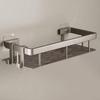 MDNG Punch-Free Wall-Mounted Kitchen & Bathroom Storage Shelf