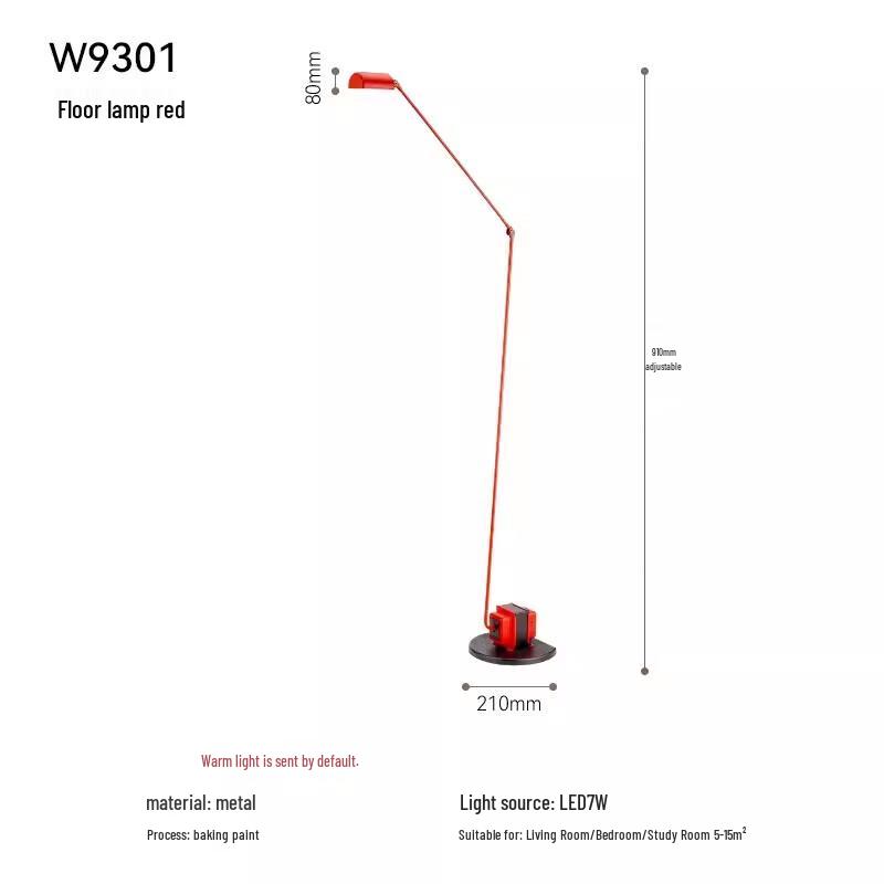oeny Adjustable Vintage Floor Lamp