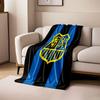 Yellow Lion and Crest Blanket Design print blanket soft and cozy perfect for the living room bed sofa or a nap,gift