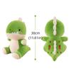 Fluffy Dinosaur Plush Doll Soft Stuffed Animals Doll  Kids Birthday Christmas