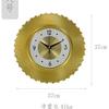 Decorative New Creative Wall Clock Vintage Gold Living Room Clocks European Interior Reloj De Pared Decor Home Decorations