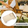 Chair Side Arm Tray Beach Chair Cup Holder Portable Breakfast Tray for Outdoor Recliner Tray Chair Side Tray Drink Holder