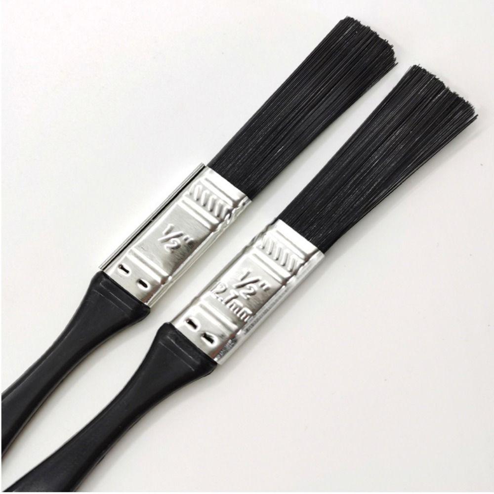 10pcs Cleaning Tool Paint Brush Apply Evenly Wall Brushing Tools Plastic Handle Brush  Wall Painting