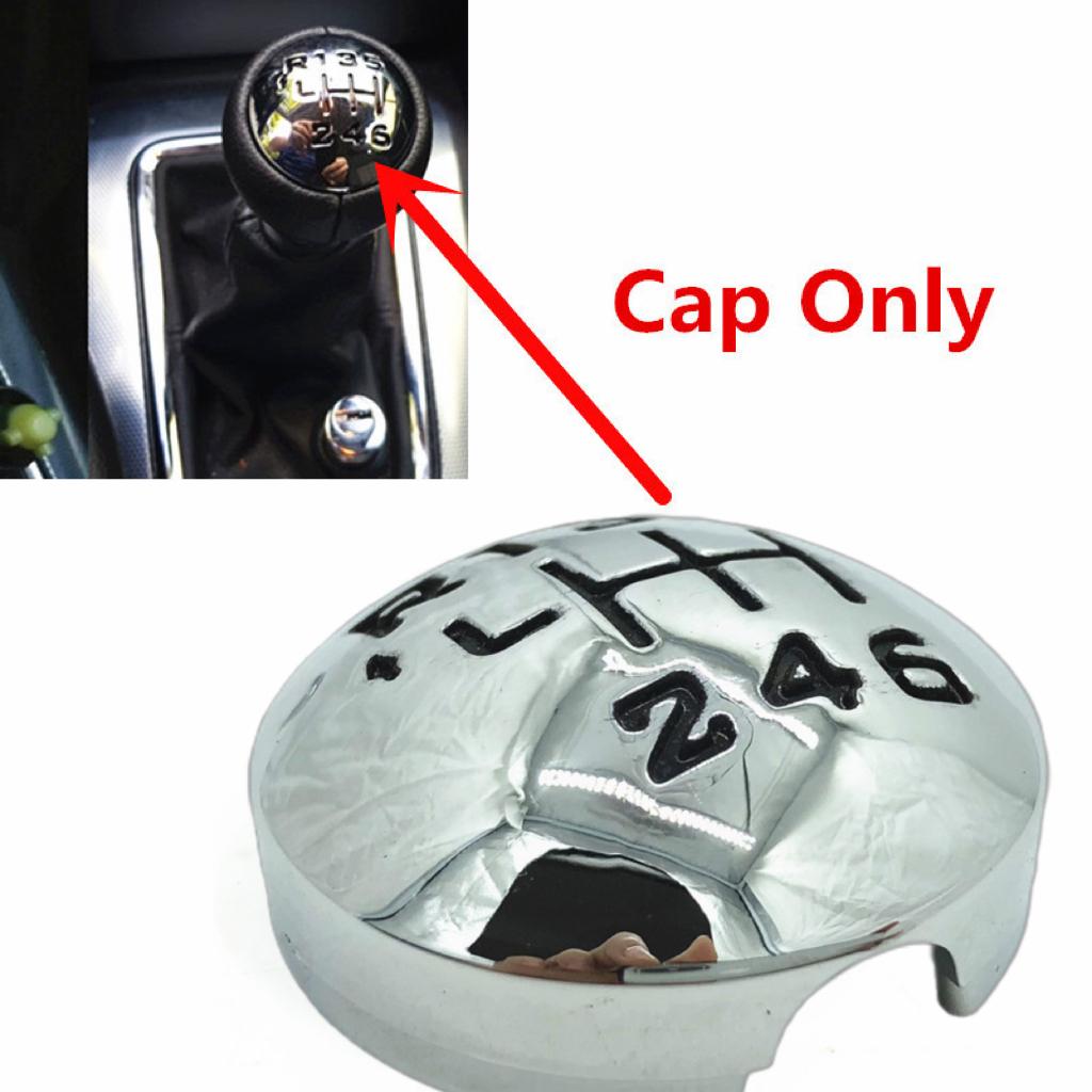 5/6 Speed Gear Shift Knob Emblem Cover Cap For PEUGEOT 307 308 3008 407 5008 PARTNER B9 TEPEE for Citron C3 (A51) C4 Picasso C8