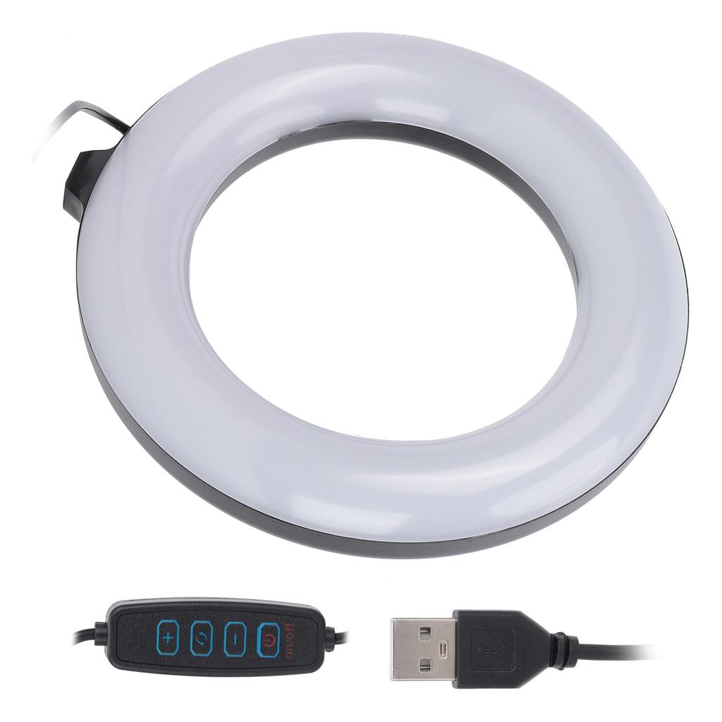 6 Zoll 3000-6000K Duale Farbtemperatur Ring Fülllicht für Live-Streaming Online-Meeting
