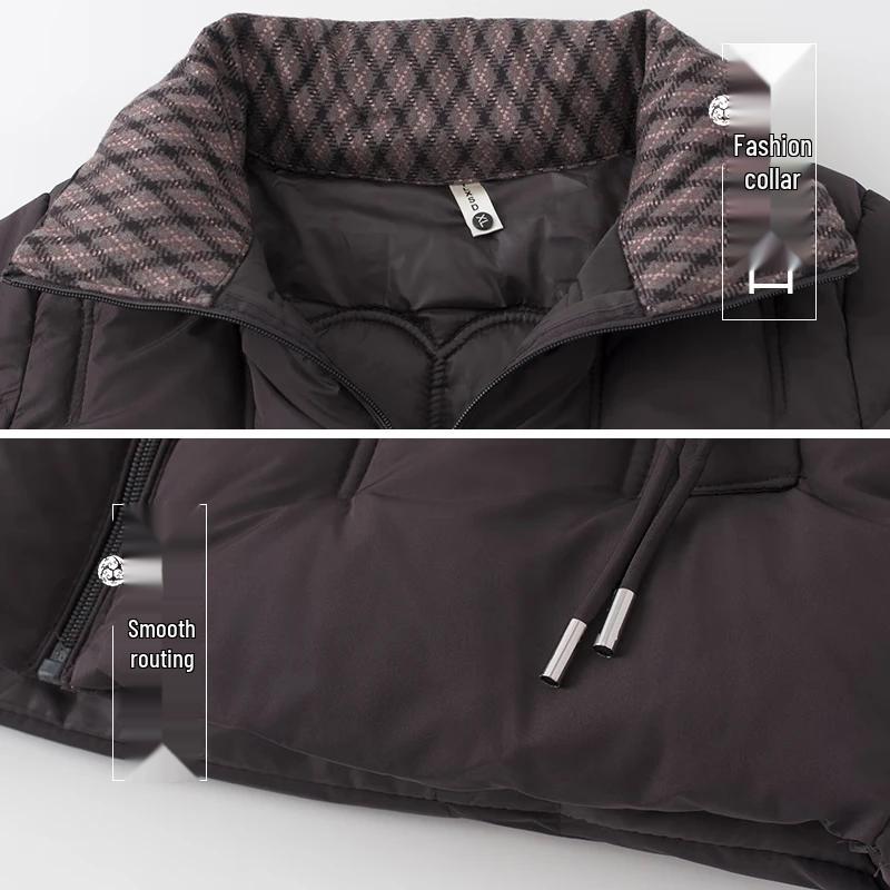 Women's Winter Quilted Padded Jacket for Mature Ladies