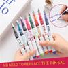 Quick-Drying Writing Ink Pens Large Capacity Straight Liquid Pen Fountain Pen  Student Children