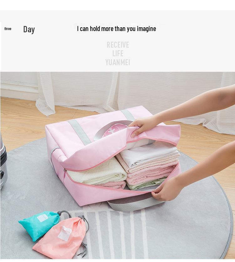 Large-Capacity Multifunctional Travel Bag: Waterproof Student, Luggage, Quilts & Carry-On Storage
