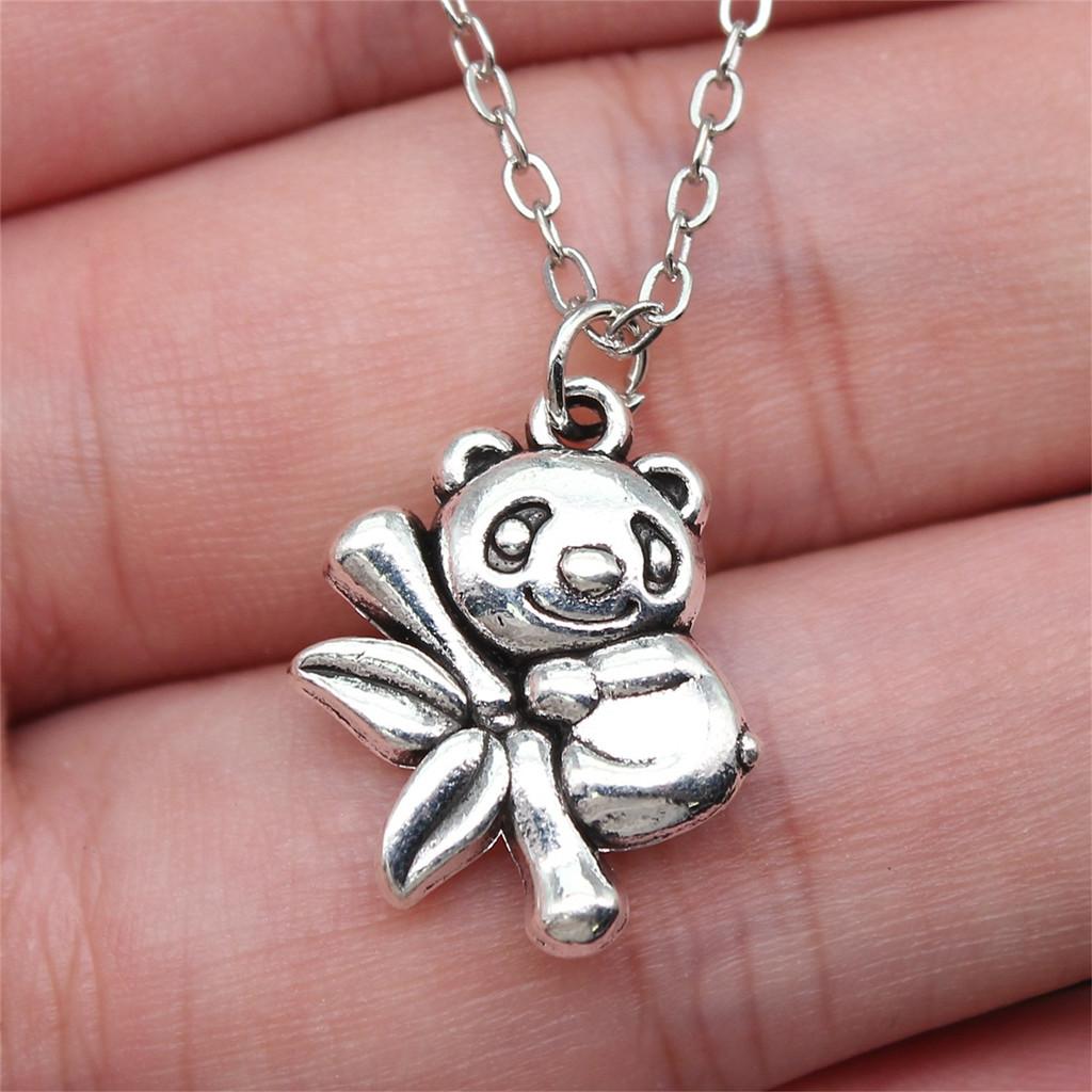 Halskette am Hals 43cm Kette Waldtiere Hochzeitsschmuck Zubehör QN031