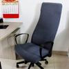 Universal Computer Game Chair Cover Elastic Dustproof for Home Office Armchair Slipcover Furniture Protector Case