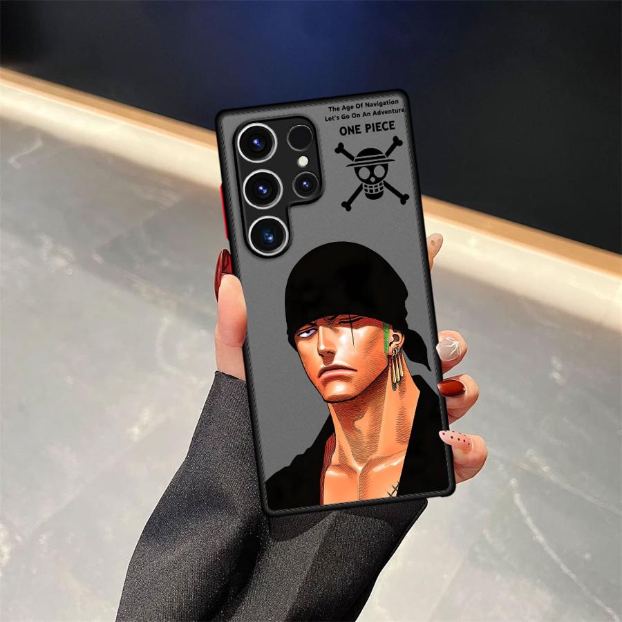 One Piece Zoro Cool Case for Samsung Galaxy S20 FE Note 20 Ultra 10+ S25 Ultra S23 FE S21 S22 S26 S24 Plus Funda Back Phone