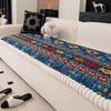 Bohemian Style Sofa Cushion Thick One-piece Anti Slip Sofa Cover Autumn Winter Soft Mat Window Sill Cushion Multi-purpose All Season Universal Cover