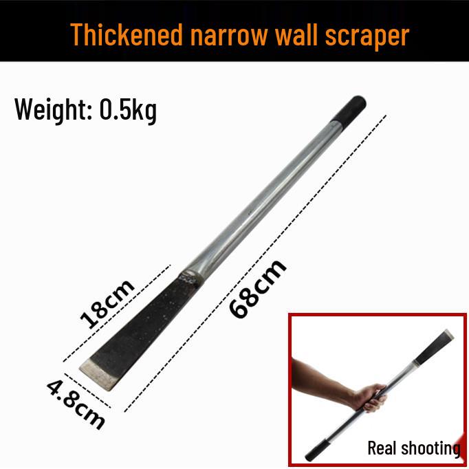 Pro Wall Scraping & Paint Tool: Multi-Purpose Putty, White Ash, Chopper, and Cement Scraper for Decoration & Chili Prep.